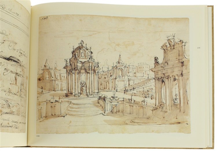 LIBRO DI PIU' PENSIERI D'ARCHITETTURA DI FILIPPO JUVARRA.