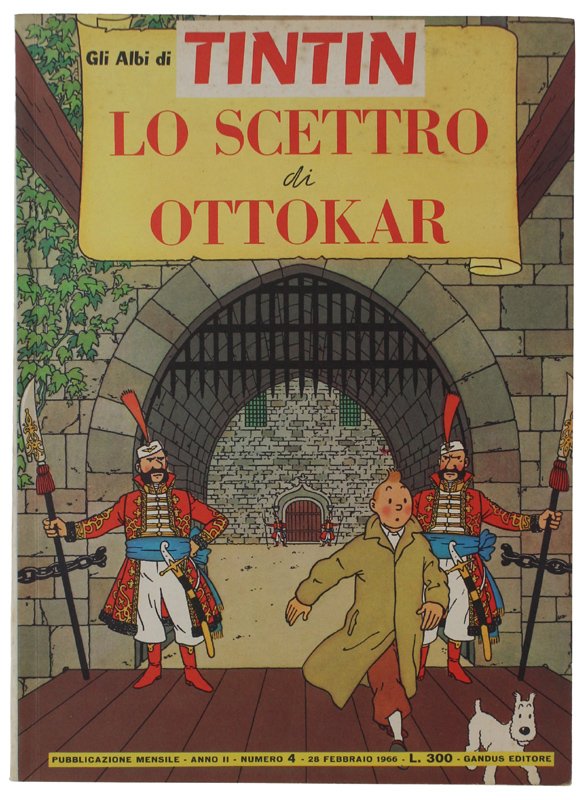 LO SCETTRO DI OTTOKAR. Albi di TINTIN, anno II - … | Immagine principale