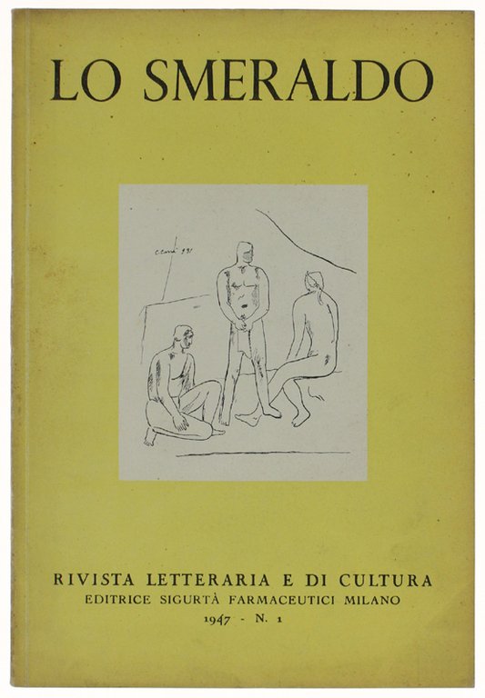 LO SMERALDO. Rivista letteraria e di cultura. N. 1 / …
