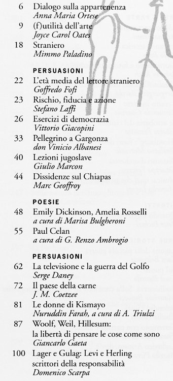 LO STRANIERO. Arte, Cultura, Società. N. 1 - Anno I …