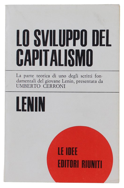 LO SVILUPPO DEL CAPITALISMO [come nuovo]