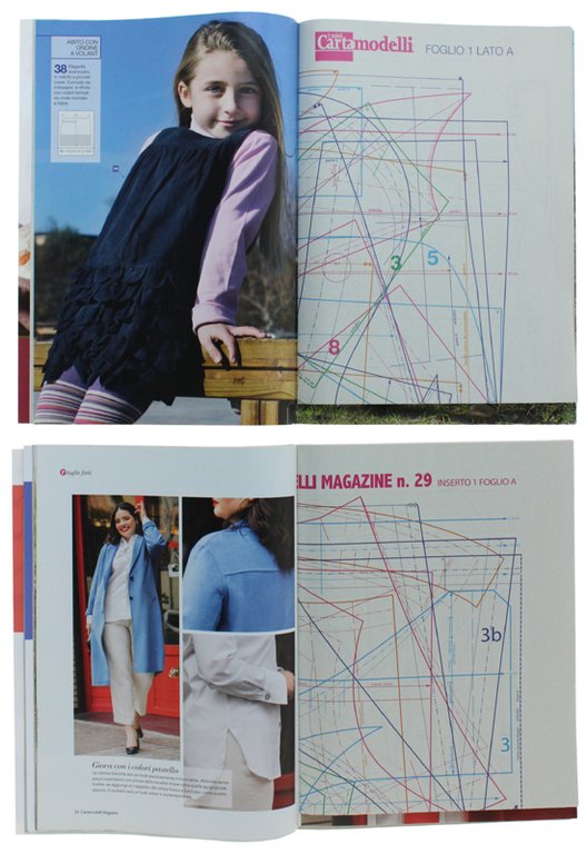 LOTTO 400 CARTAMODELLI DONNA | Immagine Gallery 5