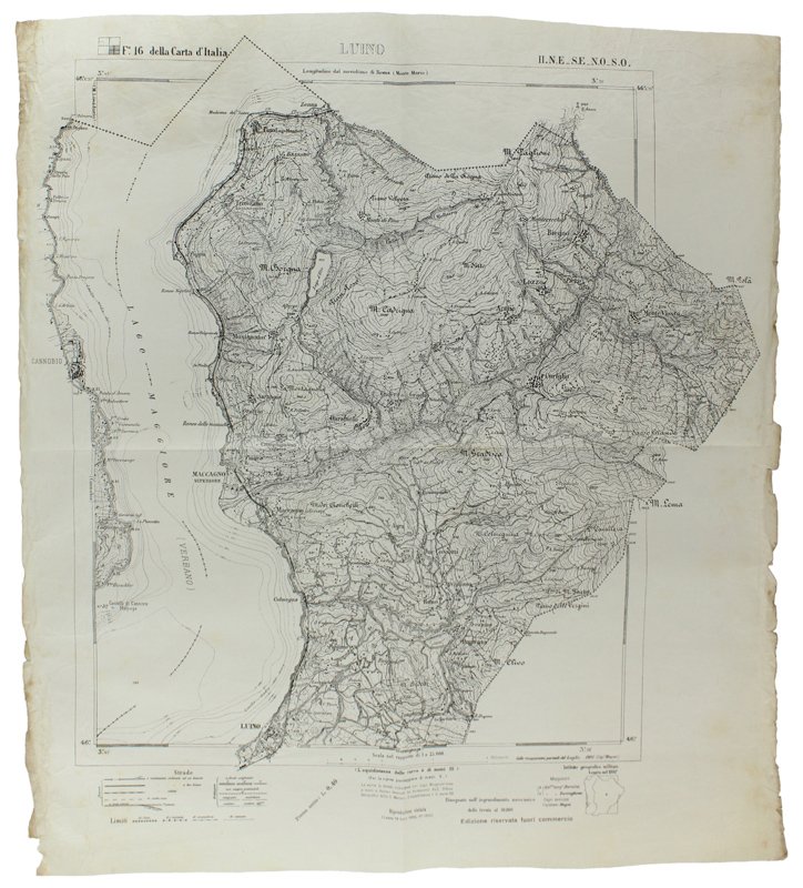 LUINO. Foglio 16 II NE - SE - NO - …