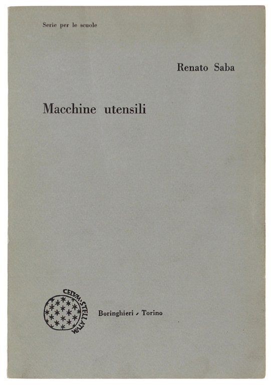 MACCHINE UTENSILI.