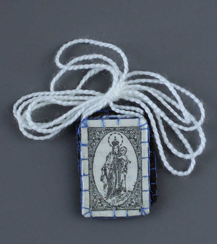 MADONNA DI OROPA: MINISCAPOLARE VINTAGE (conservato allo stato di nuovo) | Immagine principale