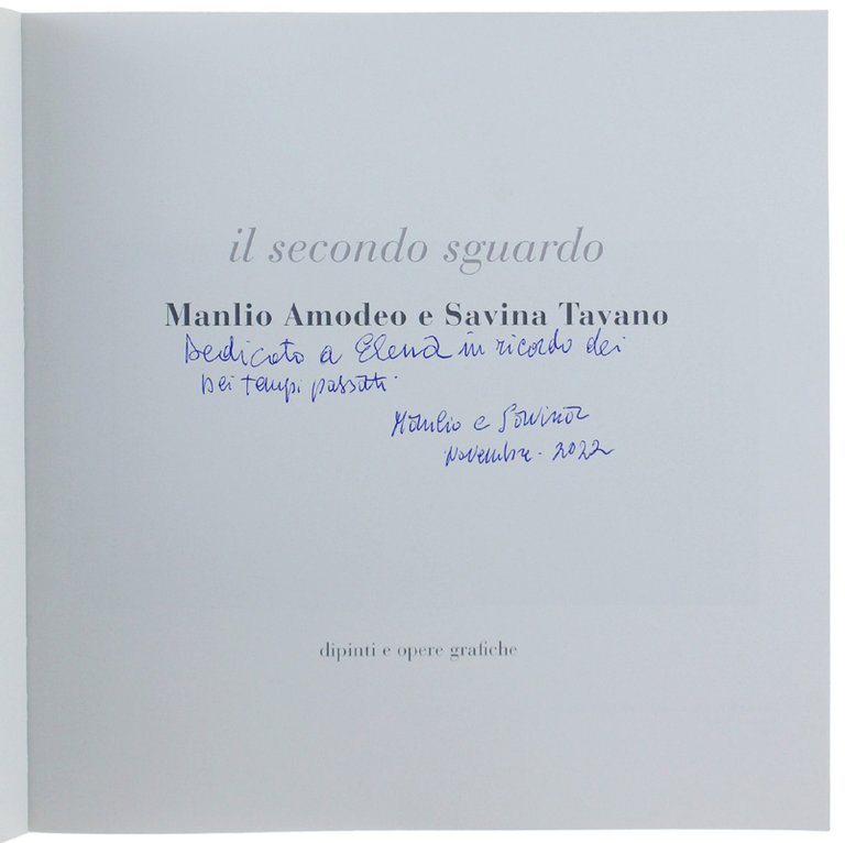 MANLIO AMODEO - SAVINA TAVANO: Dipinti e Opere Grafiche. Il … | Immagine Gallery 2