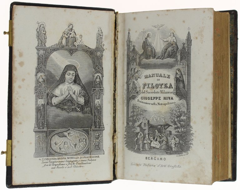 MANUALE DI FILOTEA del Sacerdote Milanese Giuseppe Riva Penitenziere nella …