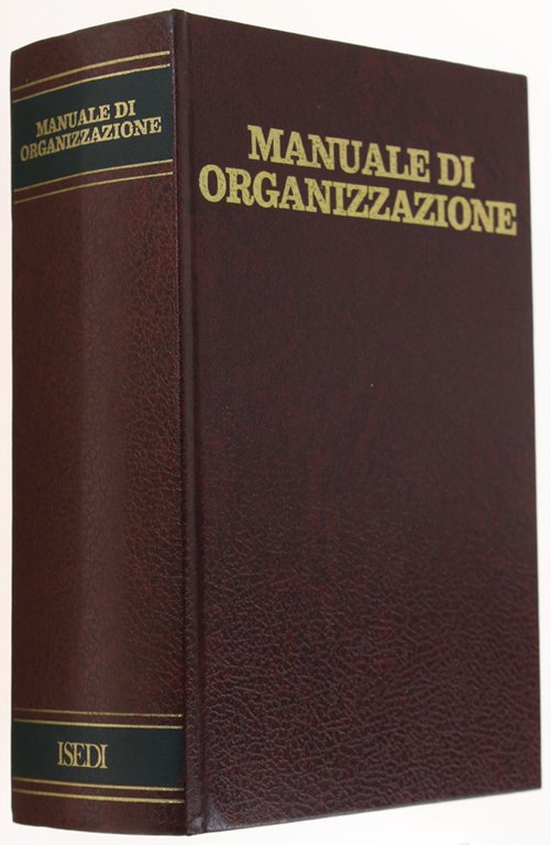 MANUALE DI ORGANIZZAZIONE.