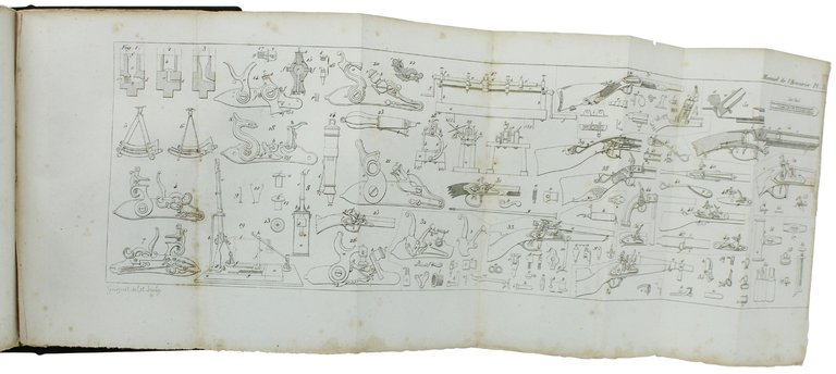 MANUEL DE L'ARMURIER, DU FOURBISSEUR ET DE L'ARQUEBUSIER, ou Traite …