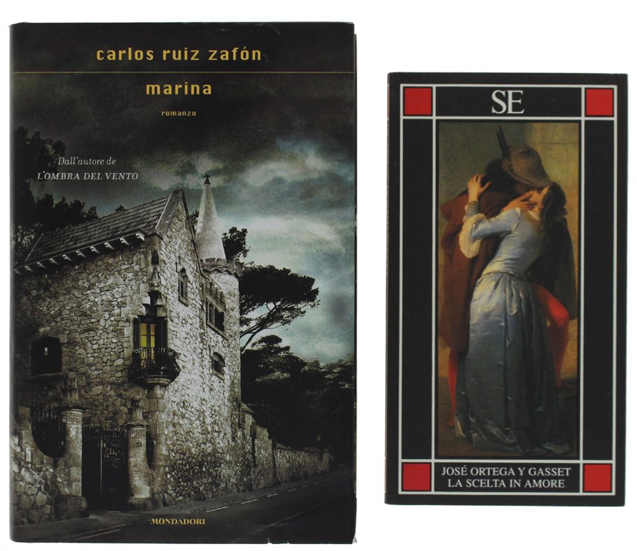 MARINA (cartone, sovraccoperta) + LA SCELTA IN AMORE (brossura a …