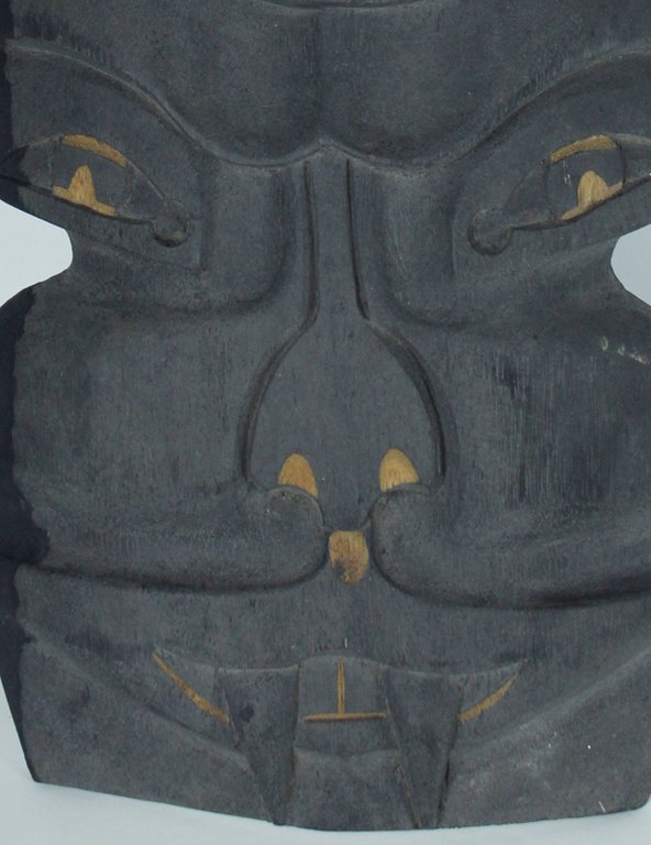 MASCHERA ARTIGIANATO AFRICANO DA PARETE ORIGINALE ANTICA IN LEGNO SCOLPITO …