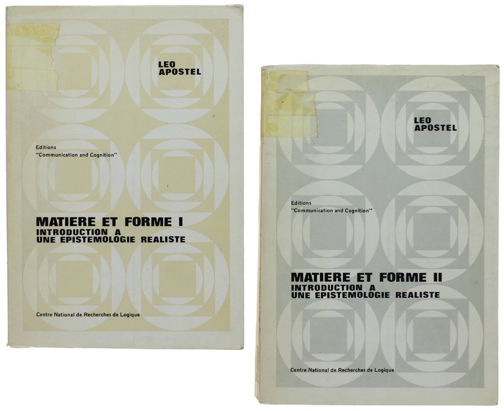 MATIERE ET FORME I - MATIERE ET FORME II - …