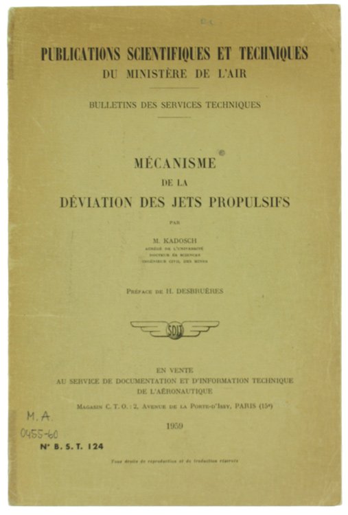 MECANISME DE LA DEVIATION DES JETS PROPULSIFS.