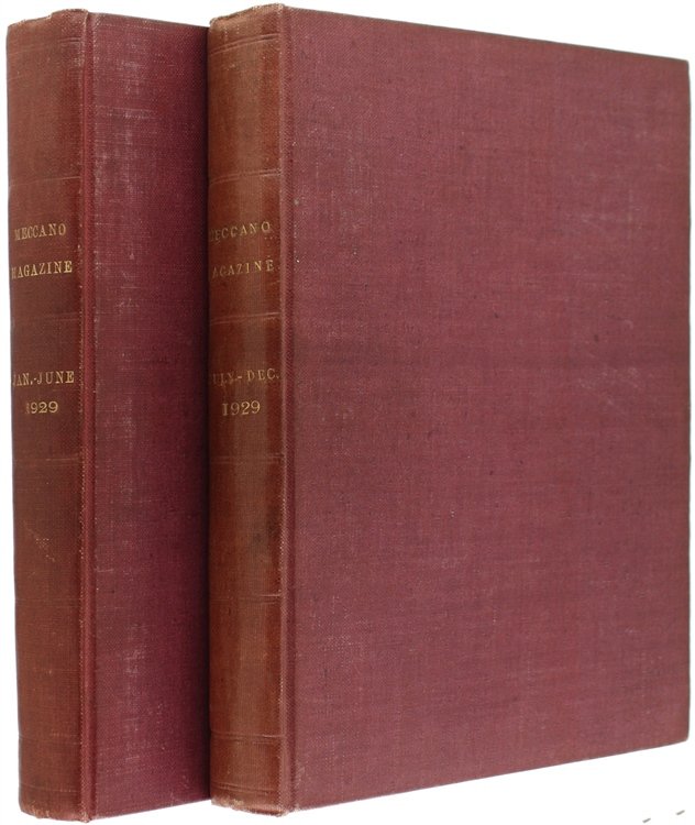 MECCANO MAGAZINE, Volume XIV - 1929 (12 monthly issues bound …