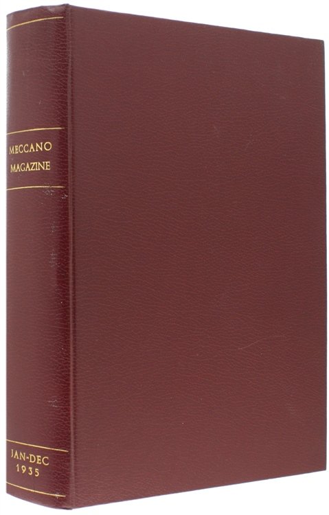 MECCANO MAGAZINE, Volume XX - 1935 (12 monthly issues bound …