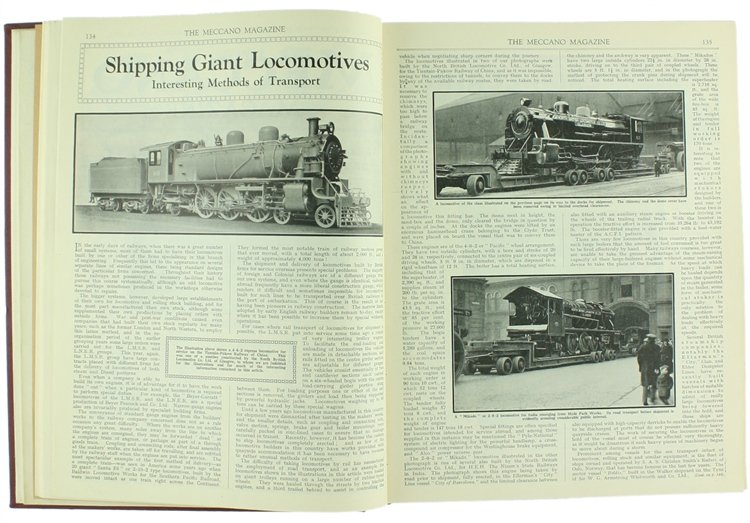 MECCANO MAGAZINE, Volume XX - 1935 (12 monthly issues bound …