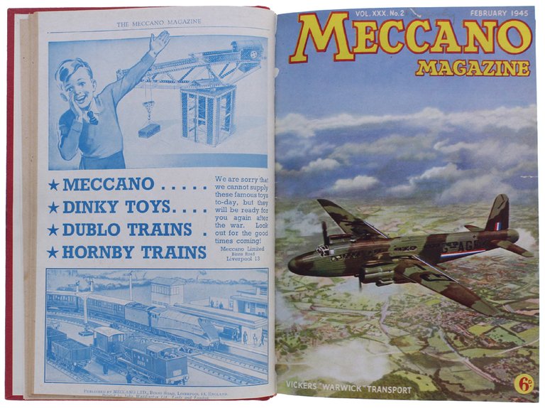 MECCANO MAGAZINE, Volume XXX Nos 1 -12 (January - December …