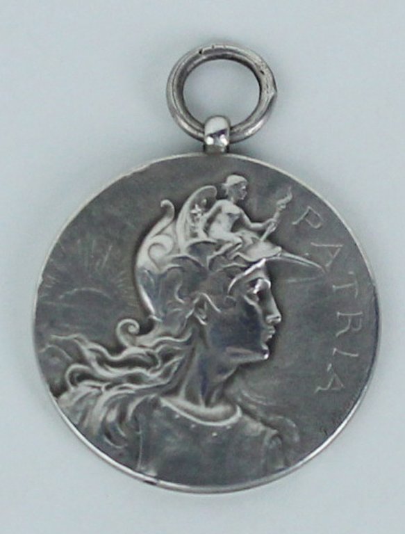 MEDAGLIA ARGENTEA AI REDUCI DELLA LIBIA - S. SALVATORE 1913