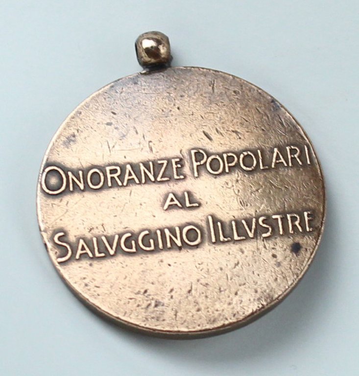 MEDAGLIA BRONZO "GIOVANNI FALDELLA 29-XI-1908"