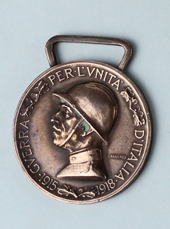MEDAGLIA: GUERRA PER LìUNITA' D'ITALIA 1915-1918 / CONIATA NEL BRONZO … | Immagine Gallery 3
