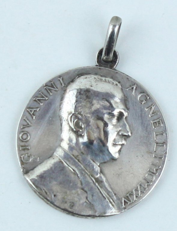 Medaglia originale: GIOVANNI AGNELLI MCMXXIV