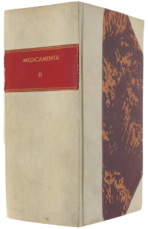 MEDICAMENTA. Quarta edizione. Volume secondo: "DIZIONARIO DEI MEDICAMENTI".