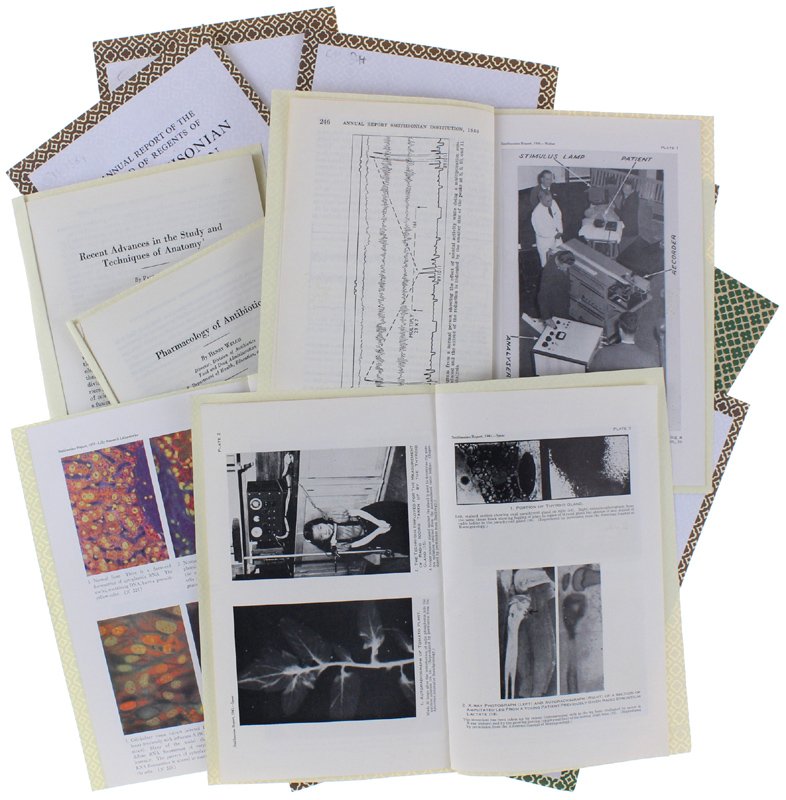 MEDICINA, memorie e ricerche particolari. Collezione di 14 memorie scientifiche, …