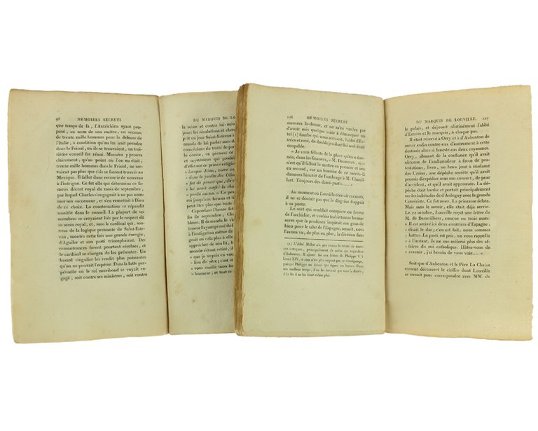 MEMOIRES SECRETS SUR L'ETABLISSEMENT DE LA MAISON DE BOURBON EN …