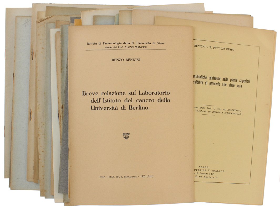 MEMORIE ORIGINALI dal 1925 Al 1957: 29 studi