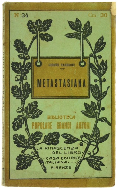 METASTASIANA.