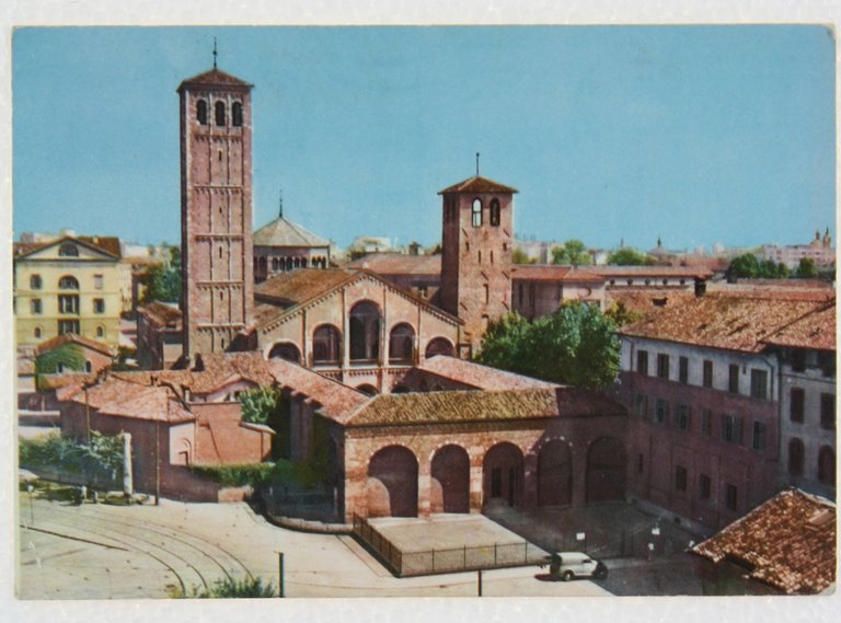 MILANO. Basilica di Sant'Ambrogio (Cartolina).