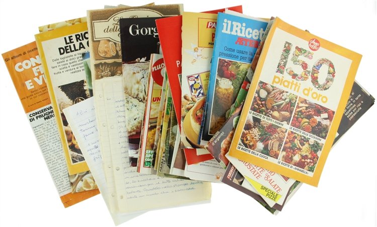 MILLE RICETTE GASTRONOMICHE da fonti diverse, anni 1975-2000. | Immagine Gallery 2