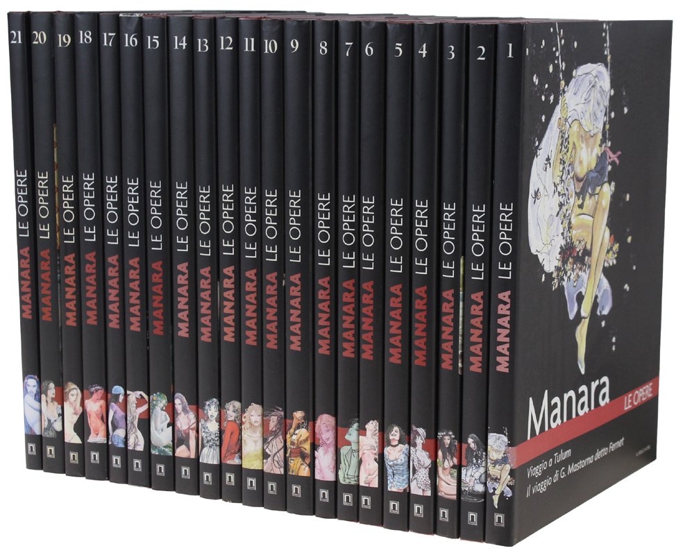 MILO MANARA - LE OPERE: 21 volumi [serie completa]
