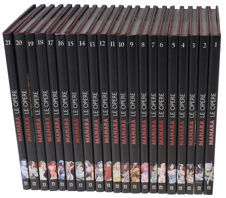 MILO MANARA - LE OPERE: 21 volumi [serie completa]