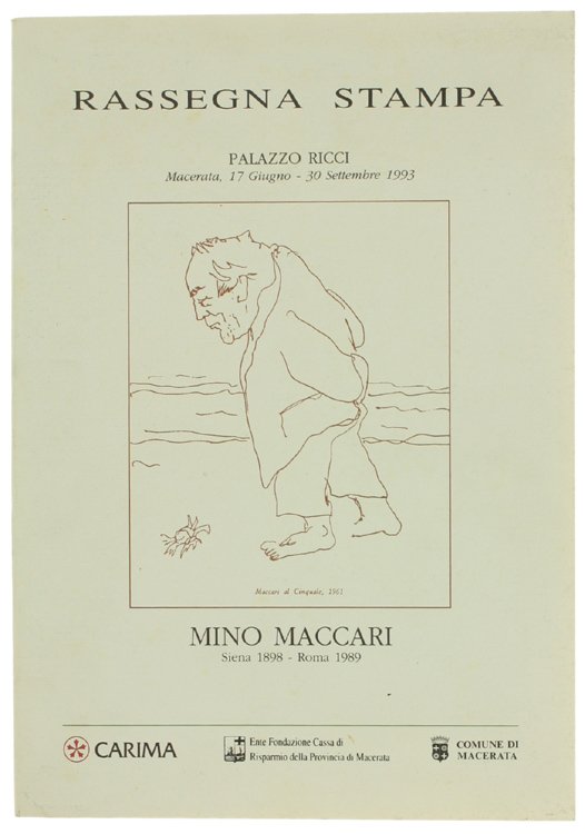 MINO MACCARI (Siena 1898 - Roma 1989). Palazzo Ricci, Macerata, …