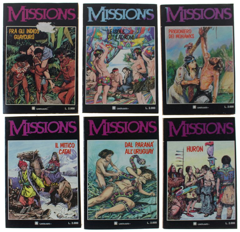MISSIONS. Serie completa 1/6 - 1987 | Immagine Gallery 3