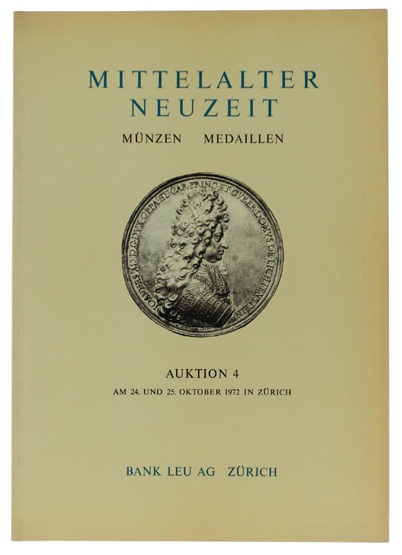 MITTELALTER NEUZEIT. Munzen - Medaillen - Auktion 4 : Am …