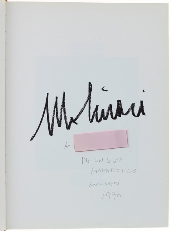 MOLINARI. [firmato dell'Autore, come nuovo]