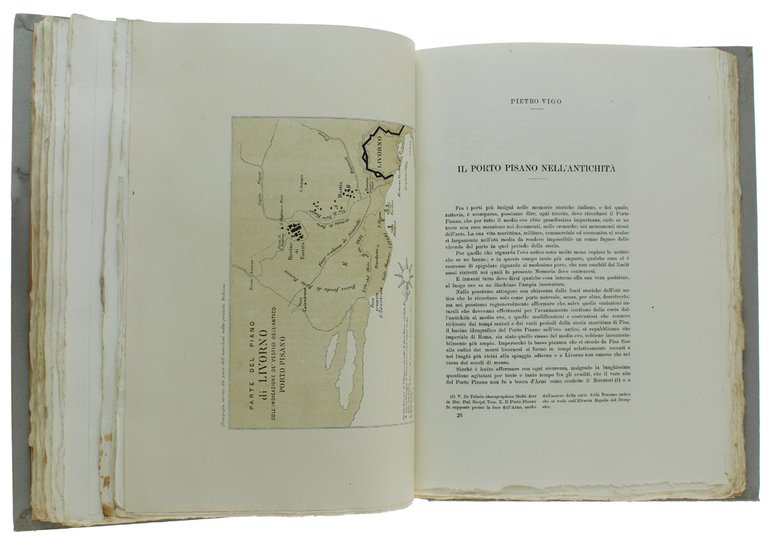 MONOGRAFIA STORICA DEI PORTI DELL'ANTCHITA' NELLA PENISOLA ITALIANA [Pregiata edizione … | Immagine Gallery 3