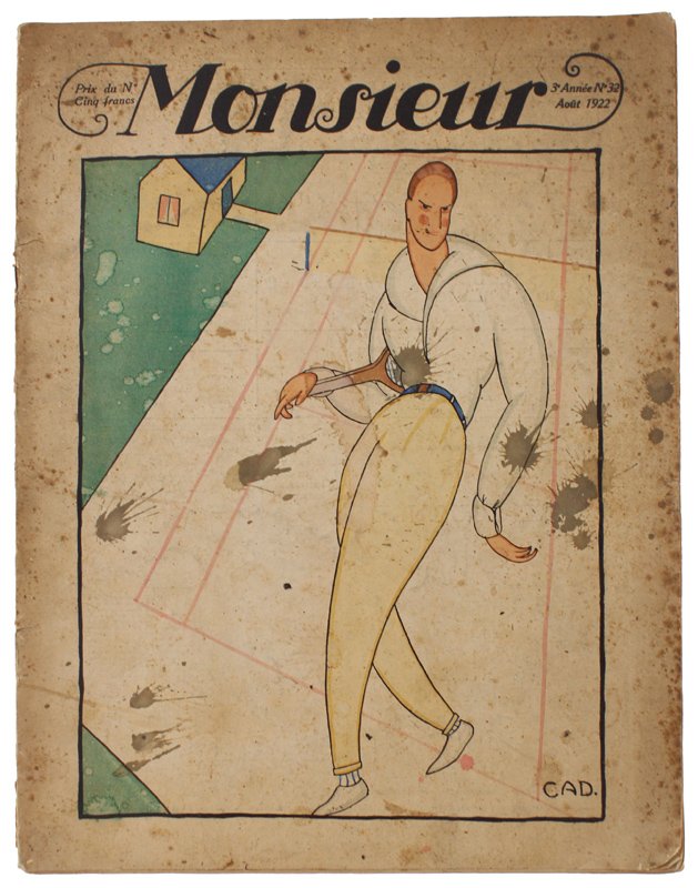 MONSIEUR n. 32 Aout 1922 - 3me Année [français]