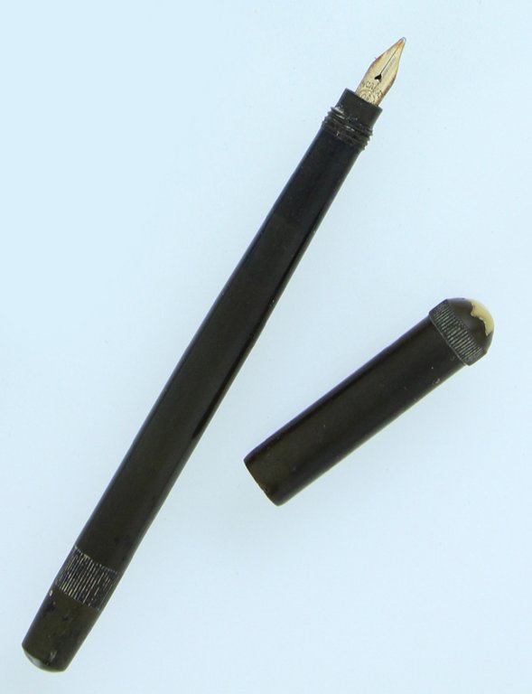 MONT BLANC stilografica "Micro" pennino oro retrattile lunga 83 mm …