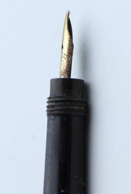 MONT BLANC stilografica "Micro" pennino oro retrattile lunga 83 mm …
