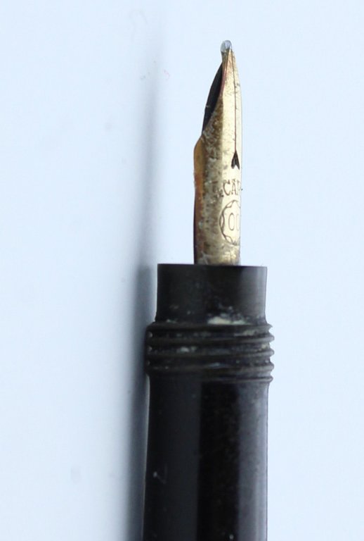 MONT BLANC stilografica "Micro" pennino oro retrattile lunga 83 mm …