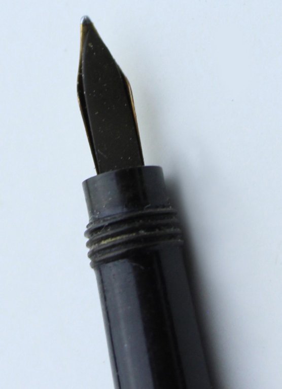 MONT BLANC stilografica "Micro" pennino oro retrattile lunga 83 mm …