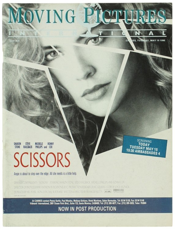 MOVING PICTURES INTERNATIONAL - Day six. Cannes, Tuesday, May 15 …