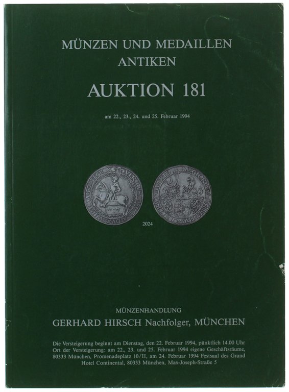MUNZEN UND MEDAILLEN ANTIKEN. AUKTION 181. Am 22, 23, 24, … | Immagine Gallery 2