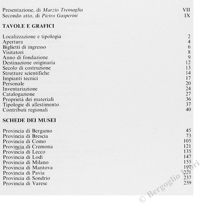 MUSEI DI LOMBARDIA 3. Terzo Quaderno Statistico: dati ed elaborazioni …