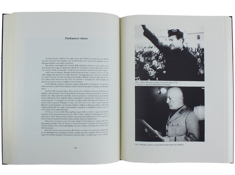 MUSSOLINI. Dall'Impero alla Repubblica Sociale [splendido esemplare]