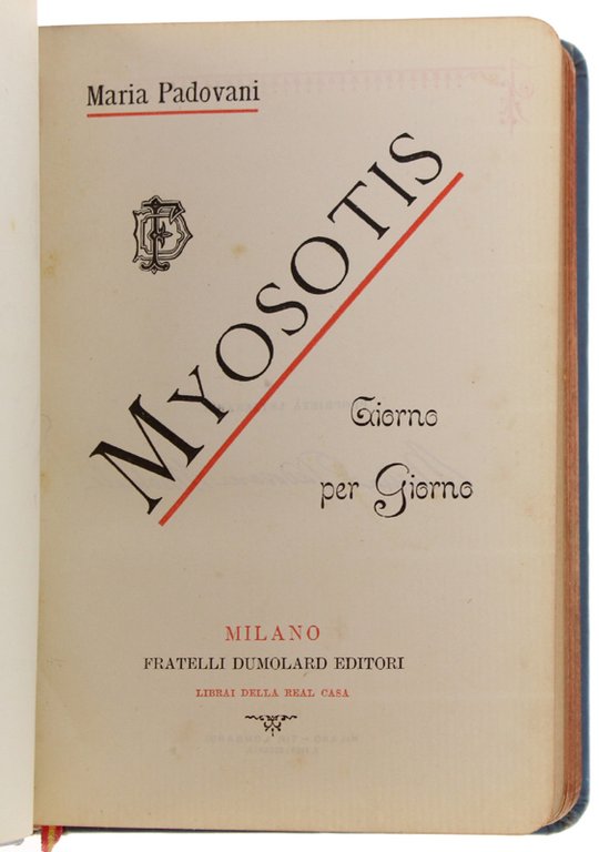 MYOSOTIS. Giorno per giorno.