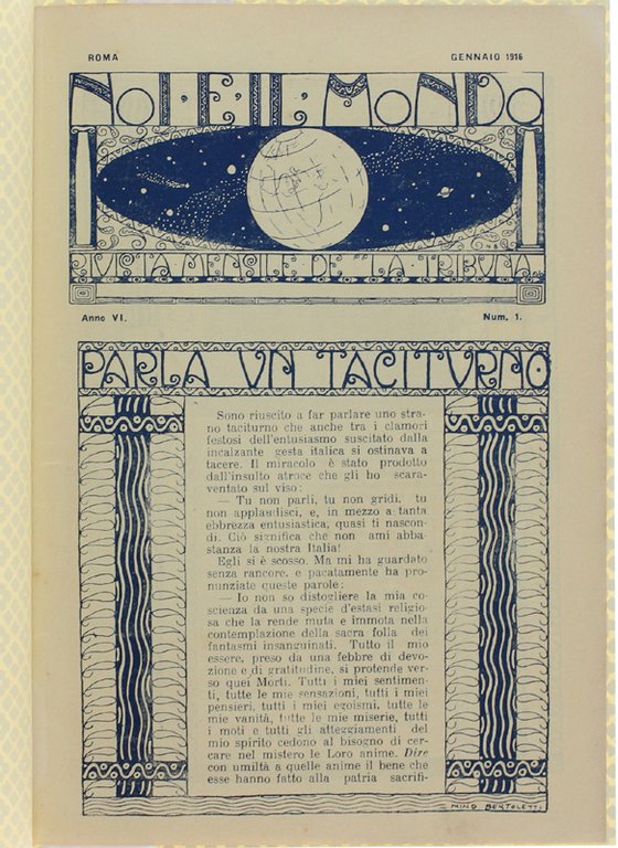 NATALE DI GUERRA. Stralcio da "NOI E IL MONDO", gennaio …